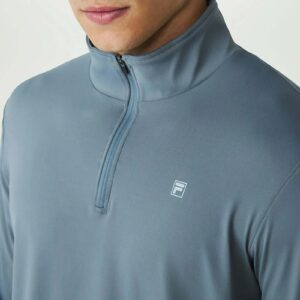 BLUSA ML HALF ZIPER FILA PROTEÇÃO SOLAR FPS 50+