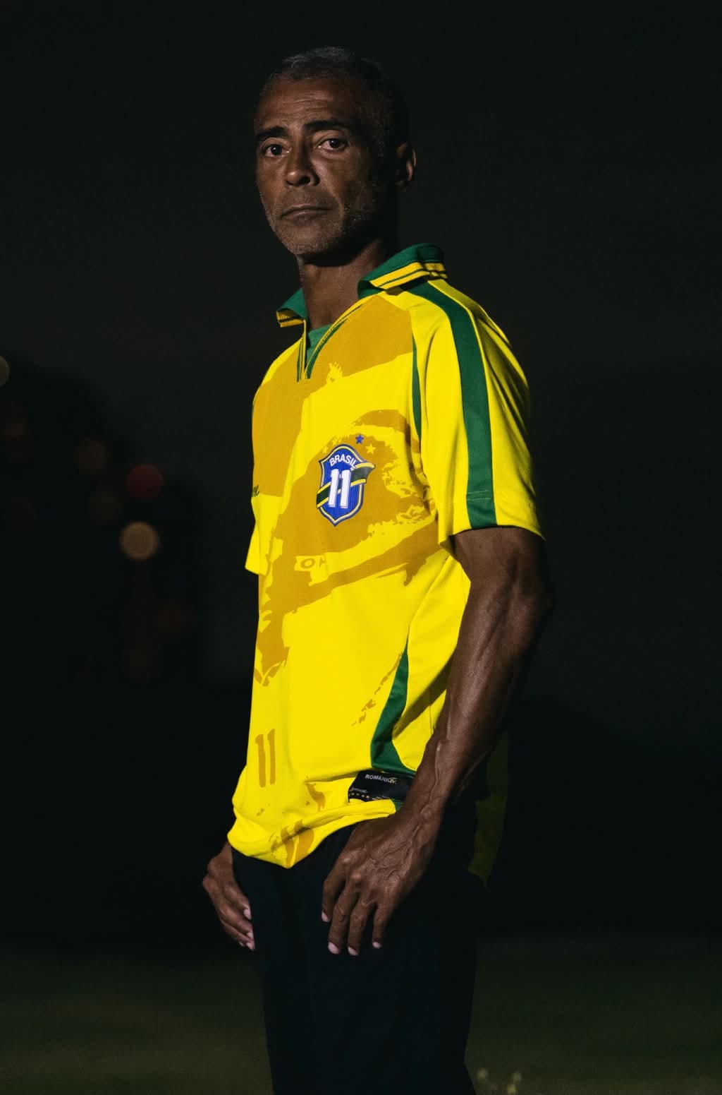 Camiseta POLO Approve x ROMÁRIO AMARELO COPA DO MUNDO - Imagem 2